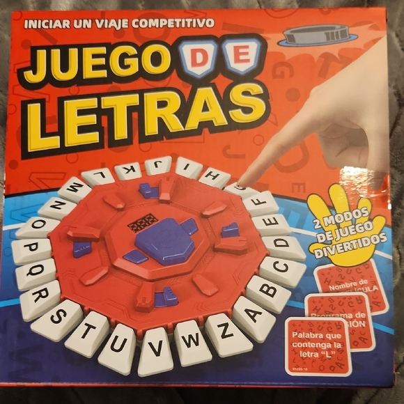 Other - 🍀Juego de Letras - Red and Blue Kids Toy